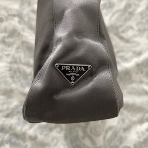 Prada Gray Nylon Bag